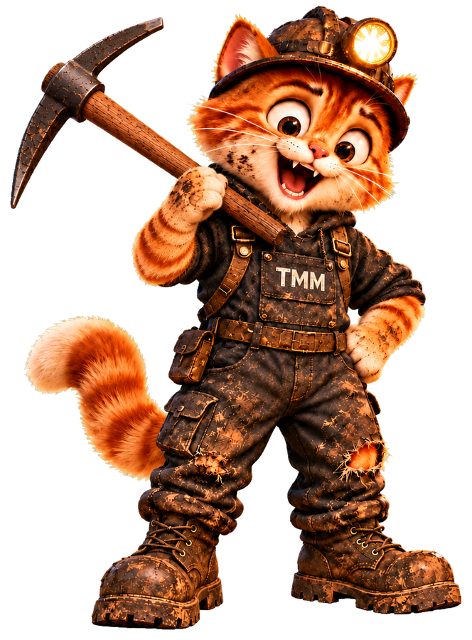 Milli the trench miner, mascot of TMM